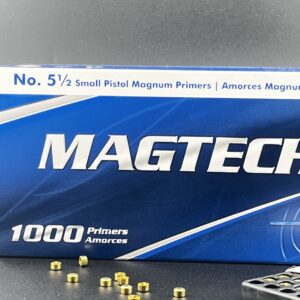 Magtech 5 1/2 Small Pistol Magnum Zündhütchen 1000 Stück