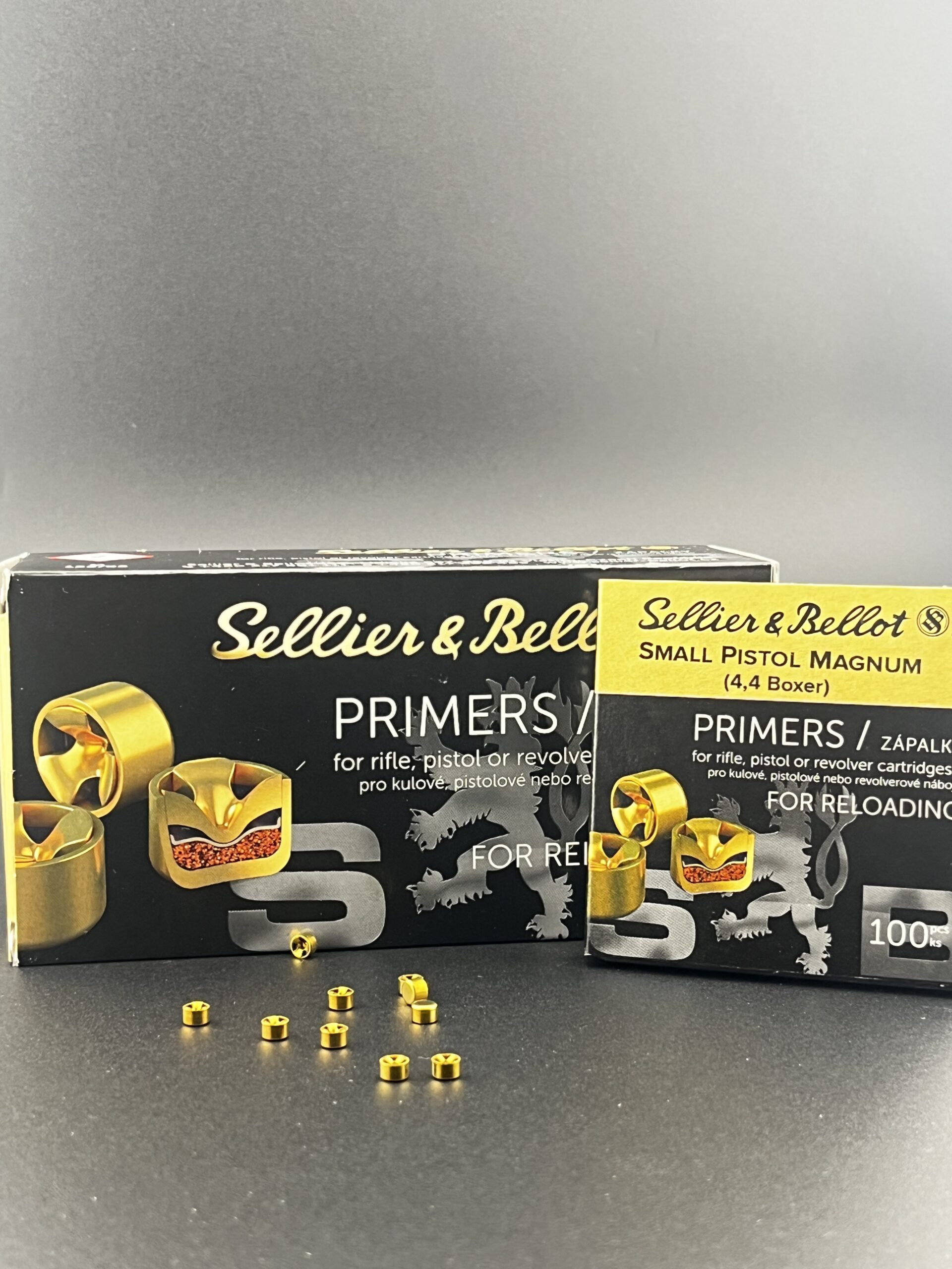 Sellier&Bellot 4,4 Small Pistol Magnum Zündhütchen 1000 Stück