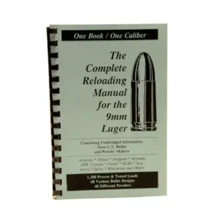 Wiederladehandbuch 9 mm Luger – Loadbooks USA Ladedaten Buch für präzises Wiederladen