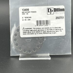 Dillon Primer Rotary Disc Small XL650 I Dillon-Nr.13499