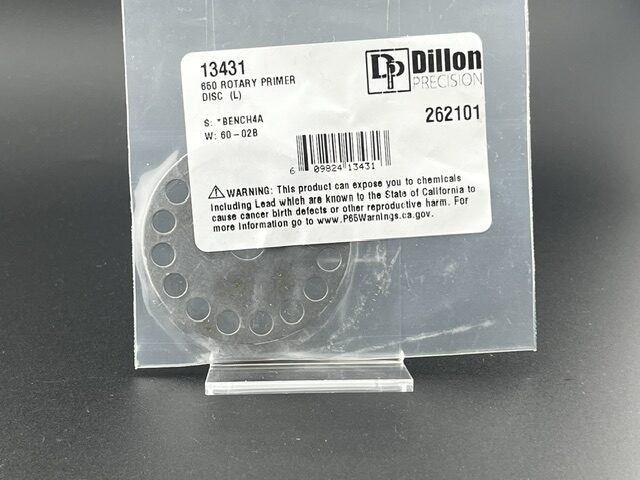 Dillon Primer Rotary Disc Large I Dillon-Nr.13431
