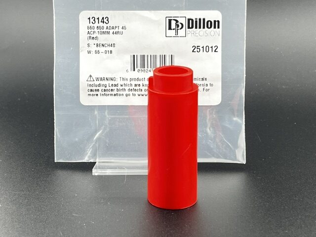 Dillon Casefeed Adapter Red / Hülsenzufuhr Adapter Rot XL650 / XL750 I Dillon-Nr.13143