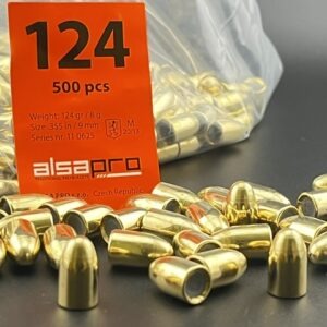 Alsa Pro 124 grain 9mm .355 FMJ RN Geschosse