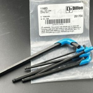 Dillon Innensechskantschlüssel-Set abgewinkelt mit Kugelkopf I Dillon-Nr.11483