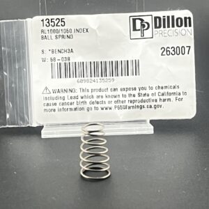 Dillon 13525 Index Ball Spring Super1050 / RL1100